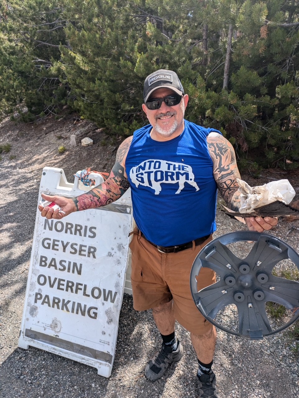 Atherton Campground, Wyoming Cleanup